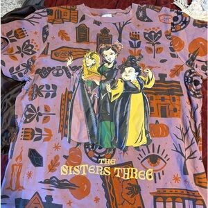 Disney never worn new Sanderson Sisters t shirt